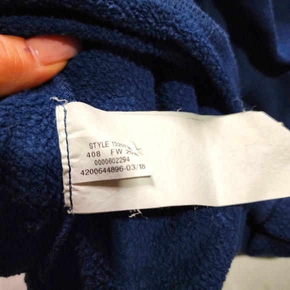 Under Armour Pullover Hoodie Small Dark Blue - Picture 2 of 5